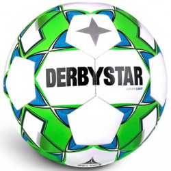 Training Bal Derbystar Junior Light Wit/Groen/Blauw - Maat 4
