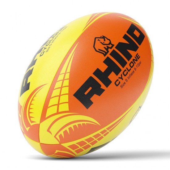 Trainingbal Cyclone XV Fluo Geel/Fluo Oranje - Maat 5