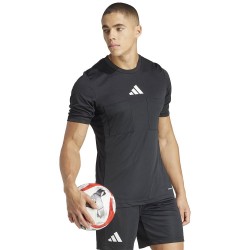 Adidas Shirt Referee 24 Korte Mouw - Black