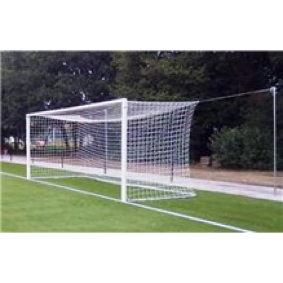 Set doelnetten voor voetbaldoelen 7,5 x 2,5 x 2,0 x 2,0 (4mm) - Hexagonaal